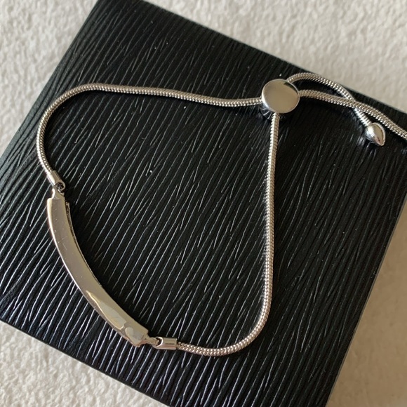 Adjustable Pave Bar Bracelet - Picture 4 of 6